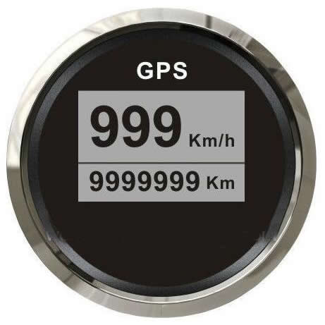 52mm Digital LCD GPS Speedometer